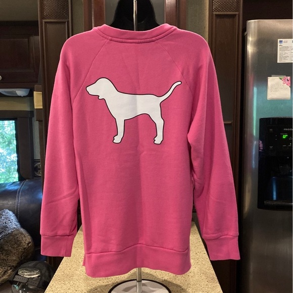 PINK Oversized Sweater Size X Small In Pink - Picture 6 of 7